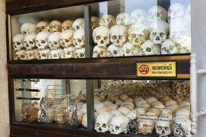 Choeung Ek Genocidal Center in Phnom Penh City