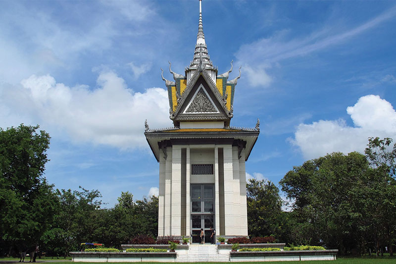 Choeung Ek Genocidal Center in Phnom Penh City